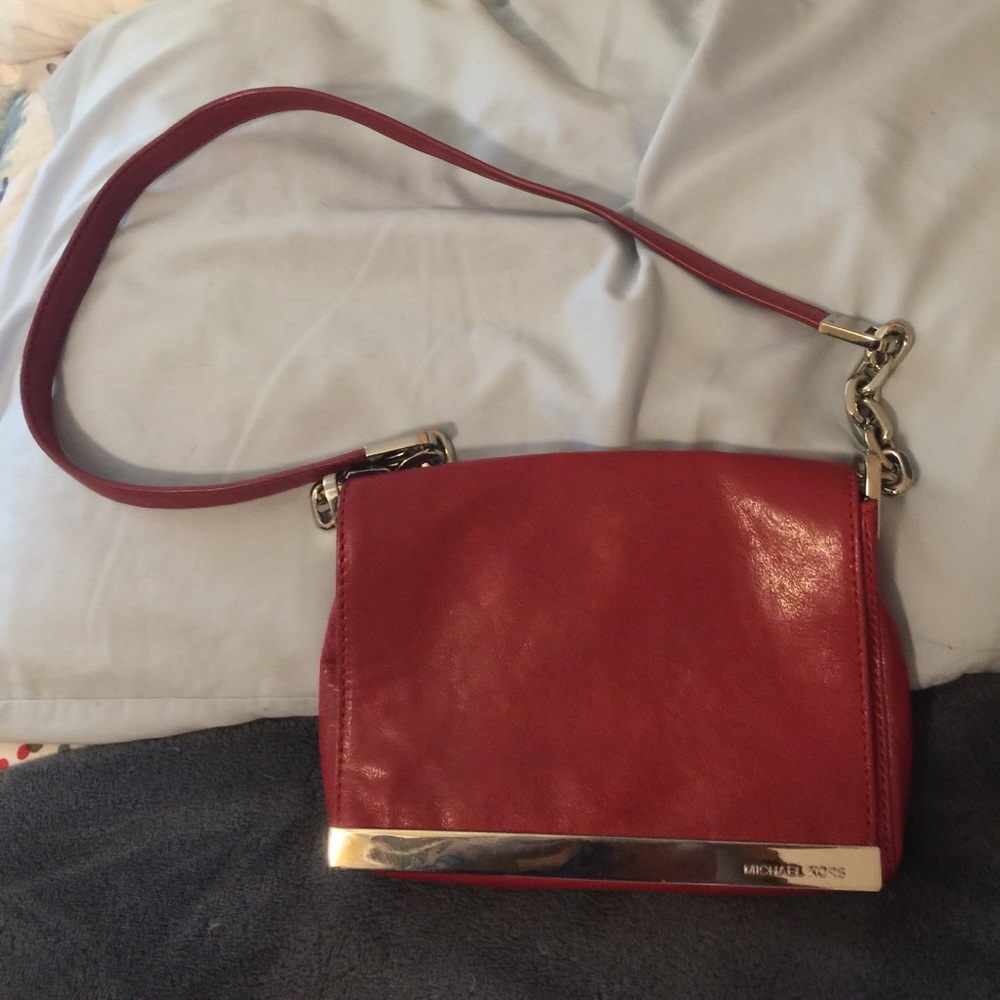 Michael Kors Small Red Shoulder Bag ❤️