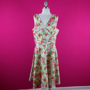 @ K Studio size 14 floral sundress Aline Skater