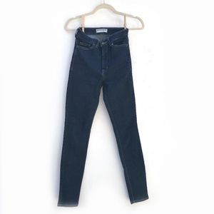 American Apparel High Waisted Jeans