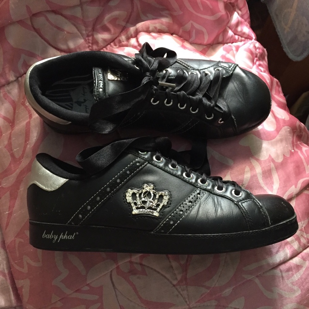 baby phat sneakers, size 7