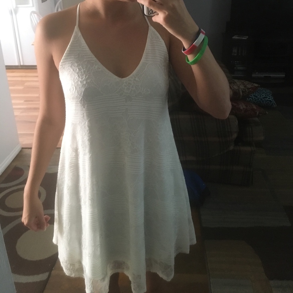 White dress