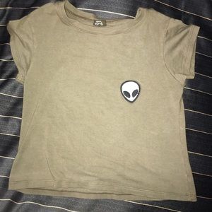 Pacsun alien crop top