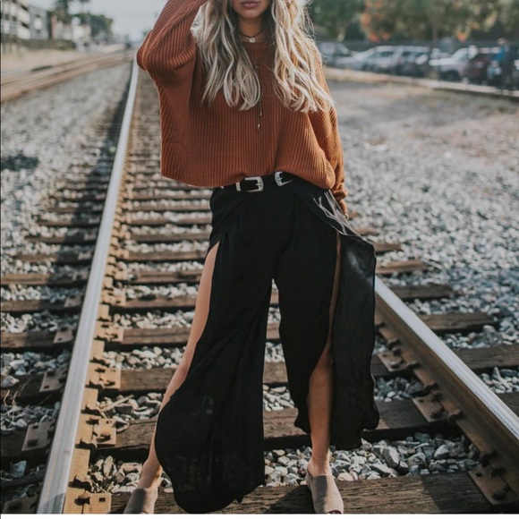 LAST 1️⃣  Tuscan Sun Split Front Pant - Picture 2 of 8