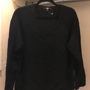 Black Knitted Sweater