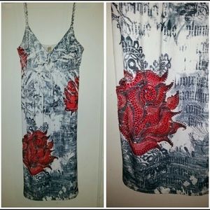 S Twelve Rhinestone Dress