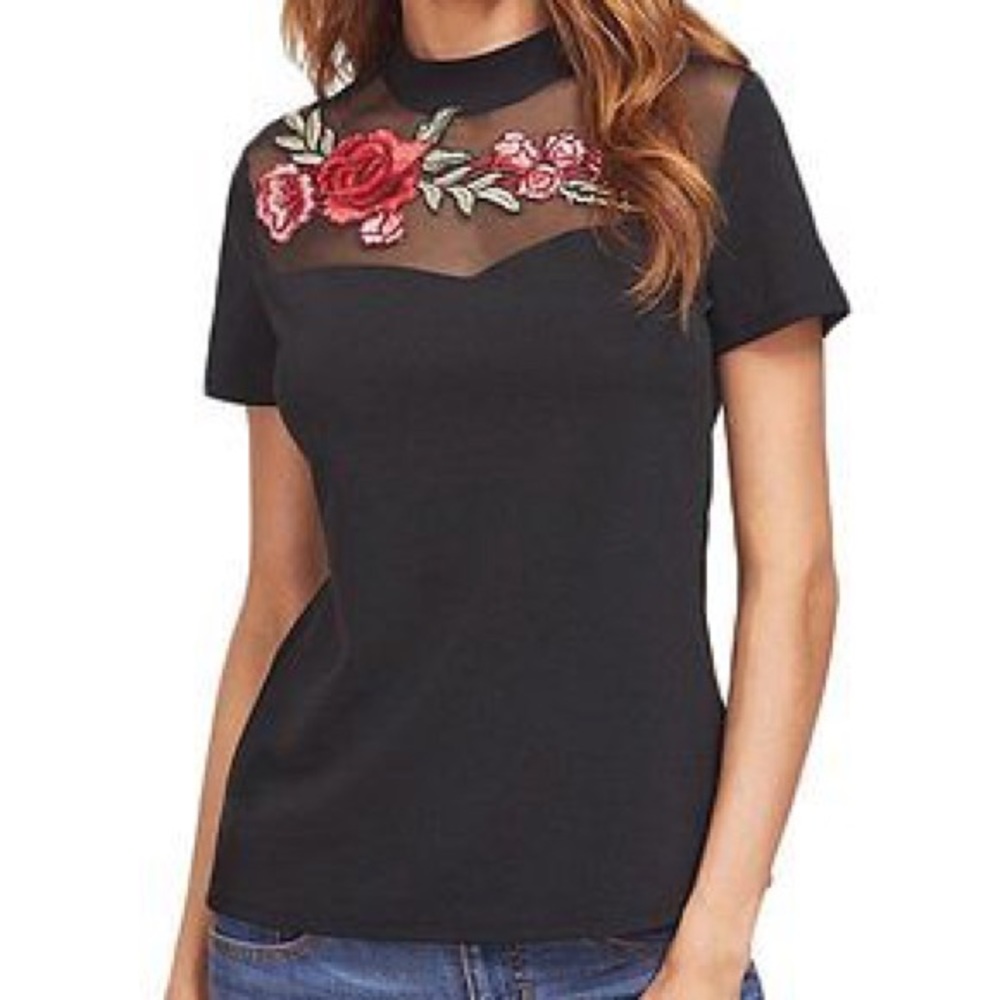 Host Pick 8.9! Embroidered Top