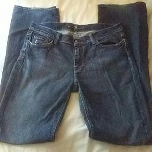 7 for all mankind.High waist bootcut jeans. Size31