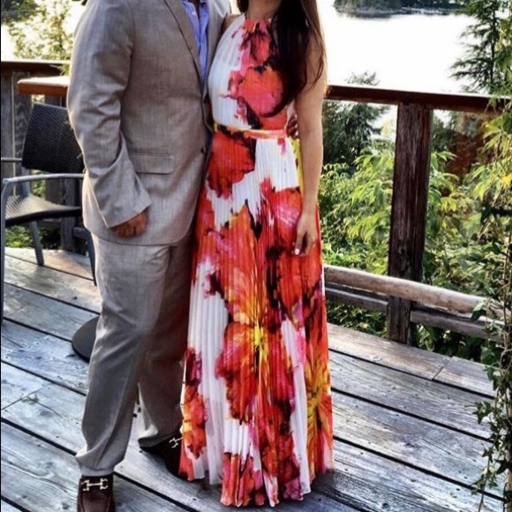 Karen Millen floral maxi dress