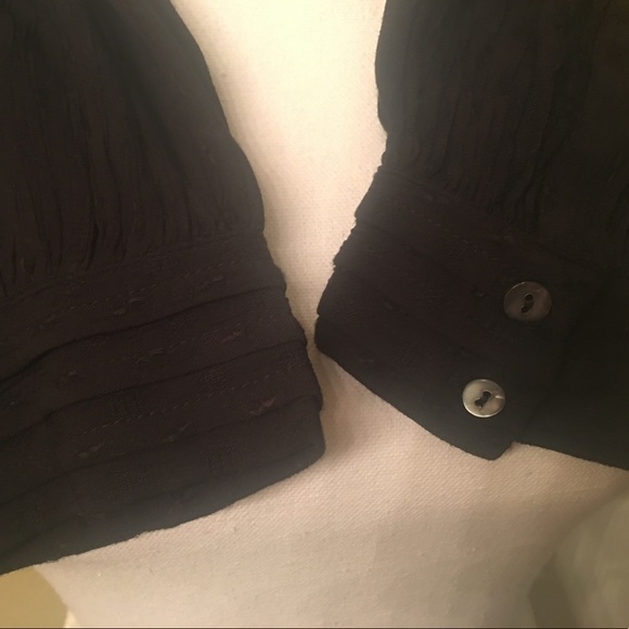 New FREE PEOPLE Embroidered Long Sleeve Top Sz M - Picture 5 of 8