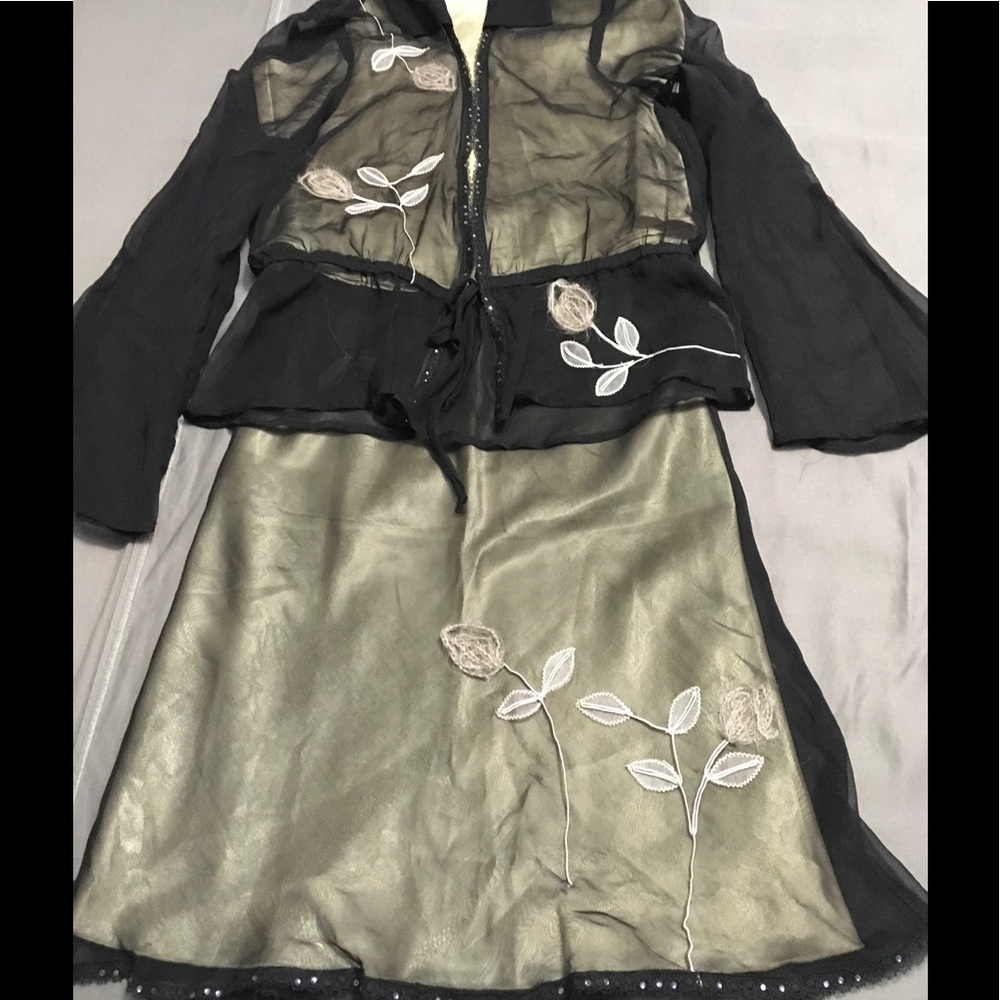 MONKEY WEAR GIRLS SKIRT 2 PIECE