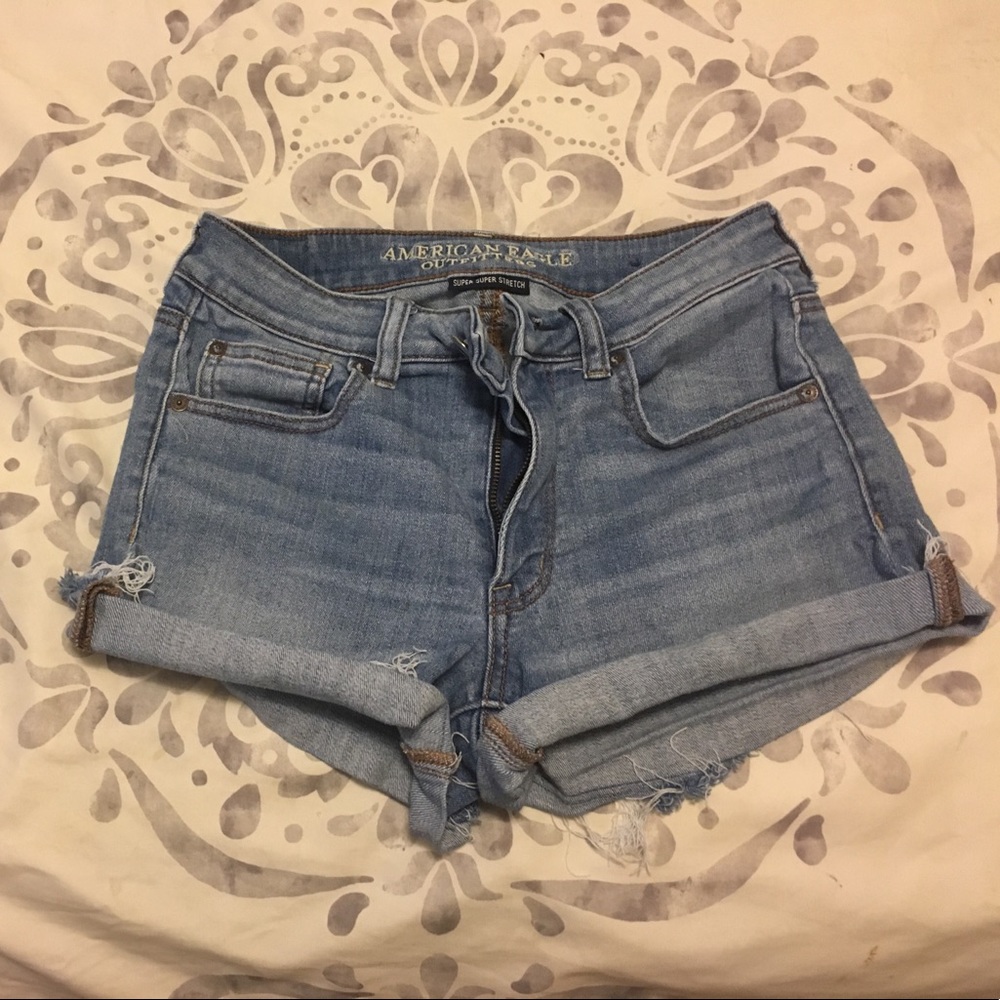 American Eagle Super Stretch Cutoff's