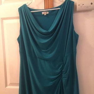 Plus size 16 Woman's Teal Dress