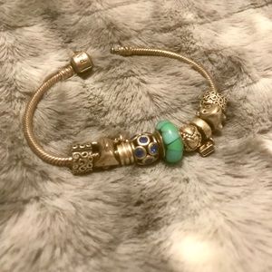 Pandora bracelet w/or w/out charms