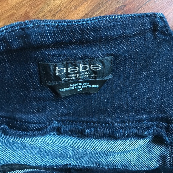 Bebe high waisted shorts size 24 - Picture 2 of 4