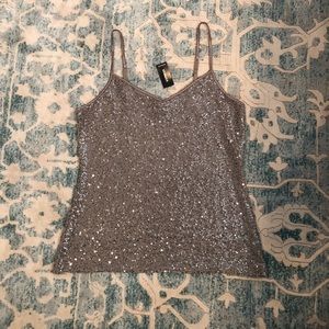 Express sparkly top