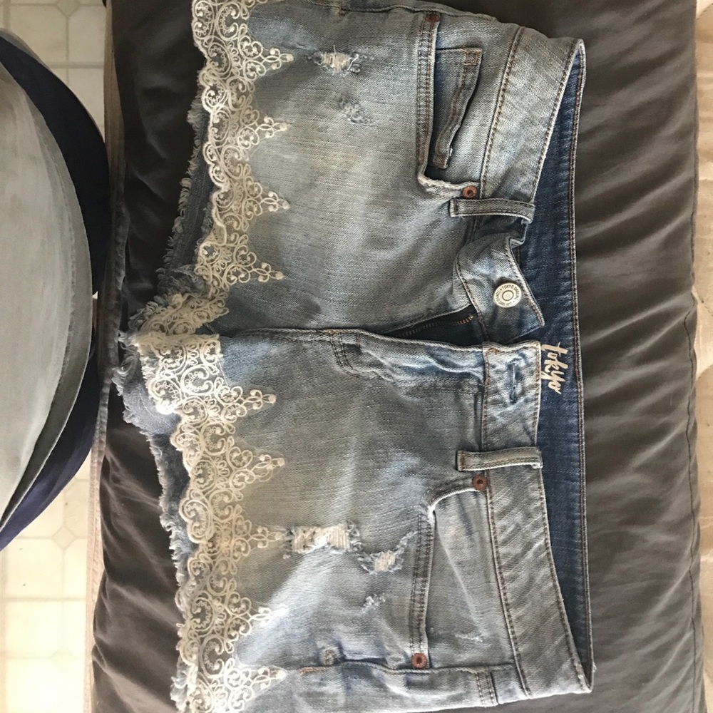 Jean shorts