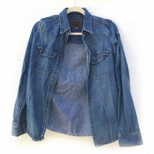 Quiksilver Womens Denim Button Down