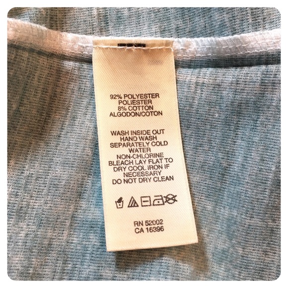 DKNY JEANS plaid drape sleeve top - Picture 5 of 5