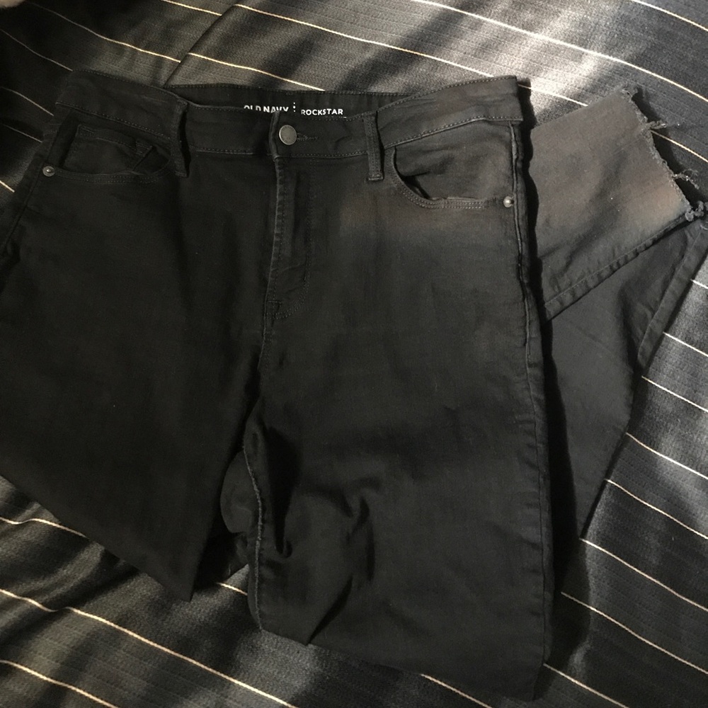 Old Navy rockstar high rise jeans