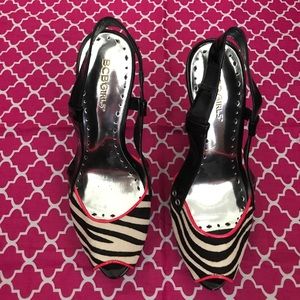 BCB Girls Peep Toe -Size 7B