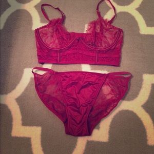 Victorias Secret Bustier set
