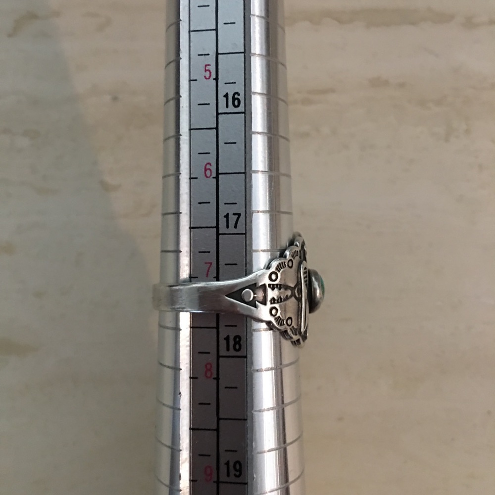 🦋Vintage Native American Thunderbird Ring - Picture 3 of 7