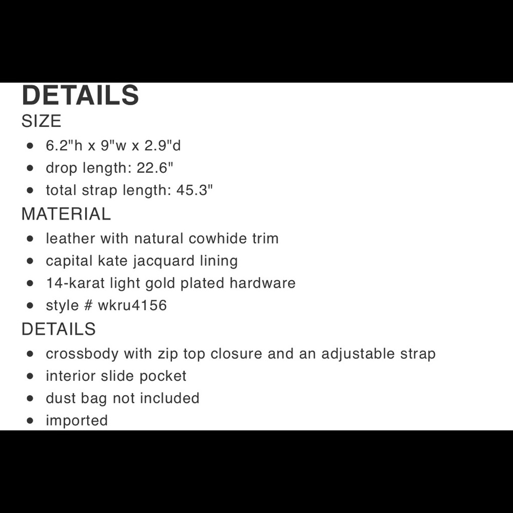 Kate Spade Bay Street Hanna Crossbody - Picture 5 of 7