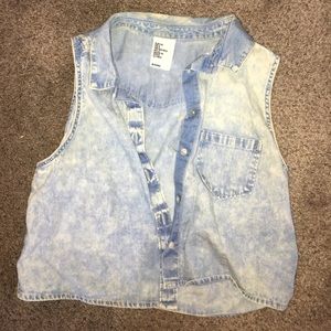 Denim vest