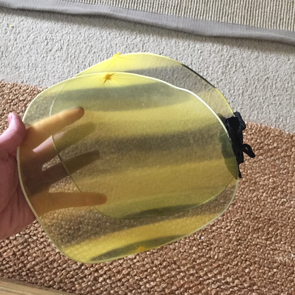 BUMBLE BEE COSTUME ACCESSORIES WING TUTU S M OS - Picture 5 of 9
