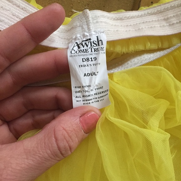 BUMBLE BEE COSTUME ACCESSORIES WING TUTU S M OS - Picture 8 of 9