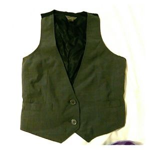 Women's Gray Dress Vest
