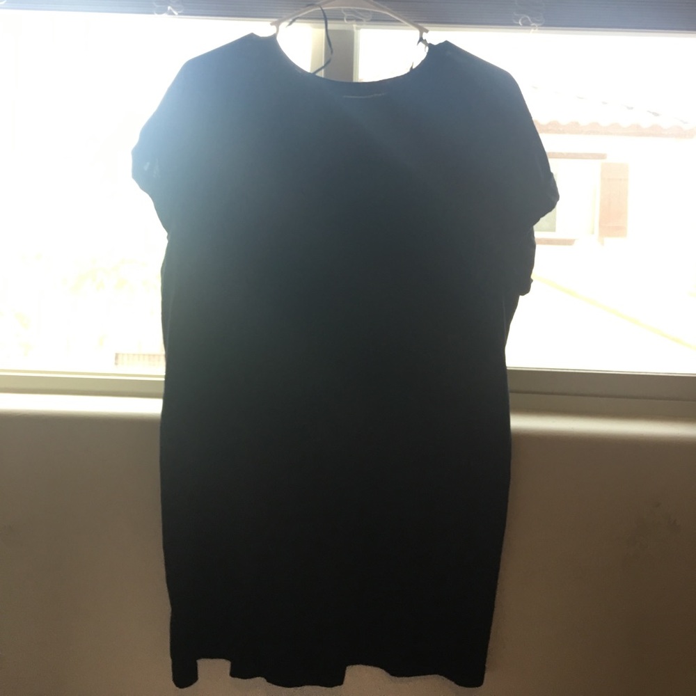 H&M black T-shirt dress