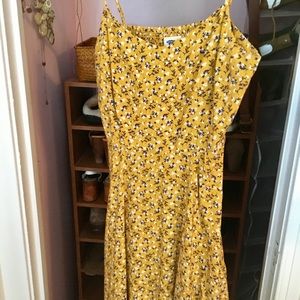 Yellow summer dress