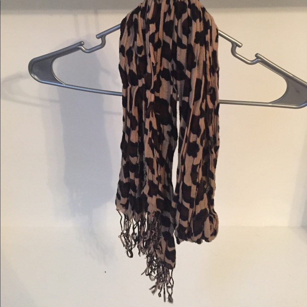 Cheetah Print Scarf