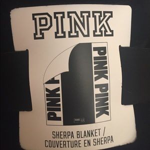 NWT Pink Sherpa Blanket
