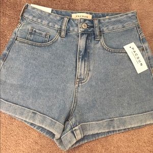 pacsun jean shorts