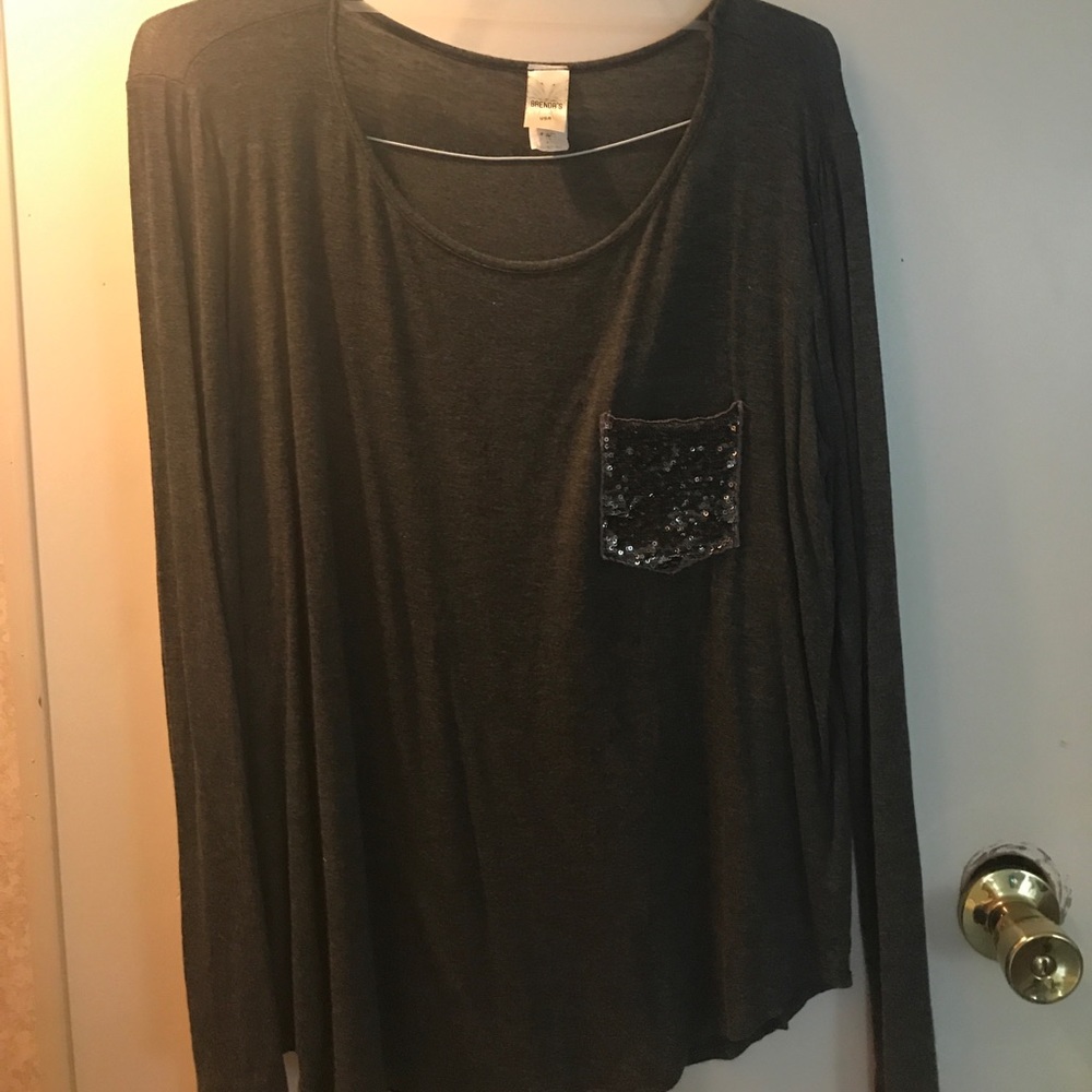 Sequined boutique top.