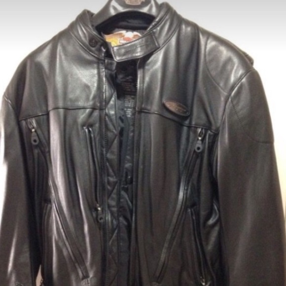 Harley-Davidson FXRG Leather Jacket - Picture 1 of 8