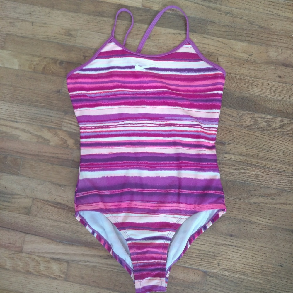 Nike Swimsuit L 14 Girl's