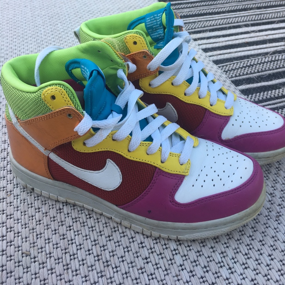 Rainbow vintage Nike zoom