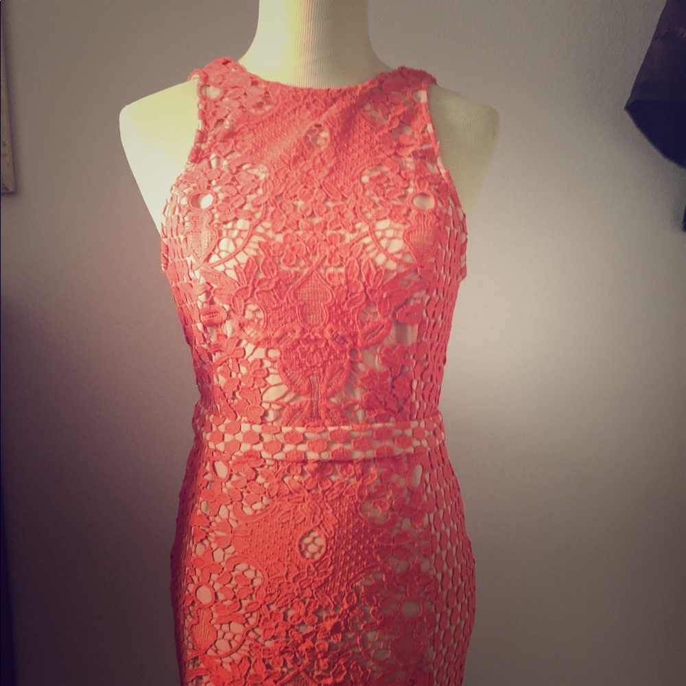 Revolve eyelet dress NWT