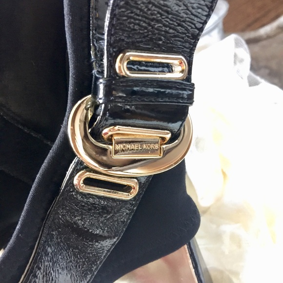 Micheal Kors Black Platform Heels - Picture 2 of 5
