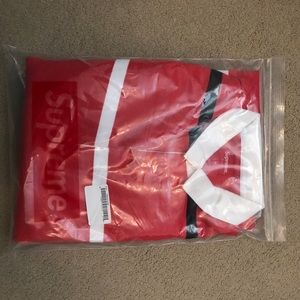 Supreme striped long sleeve rugby polo