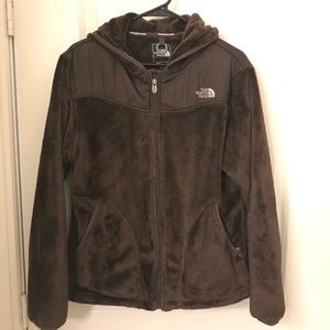 North face brown jacket