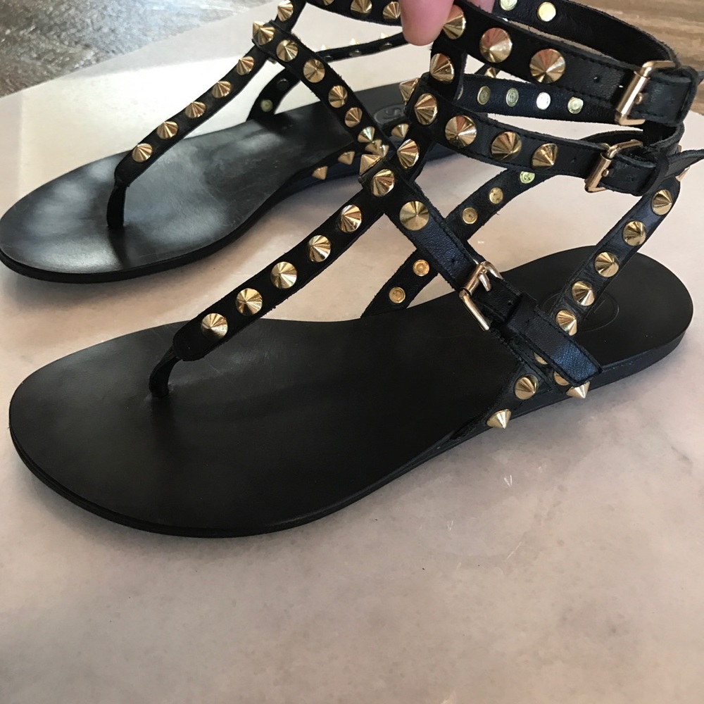 Rockstud sandals by Ash