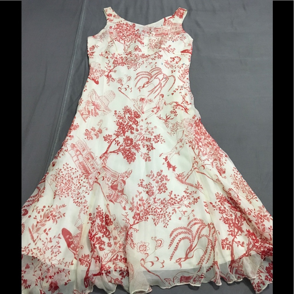 MONKEY WEAR GIRLS SILK DRESS
