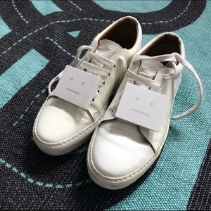 Acne studio white sneakers