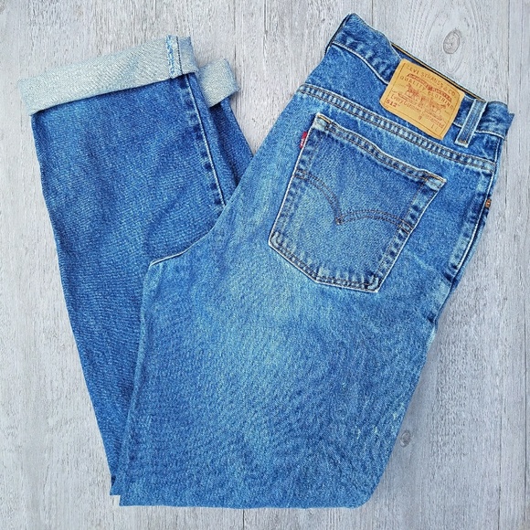 Levi's Denim - Vintage Levi's 512 High Waisted Mom Jeans