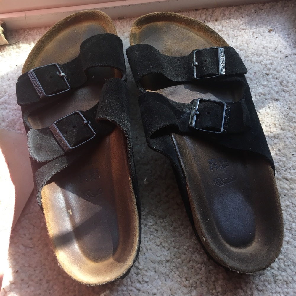 Arizona Birkenstock Black | size 38 - 8