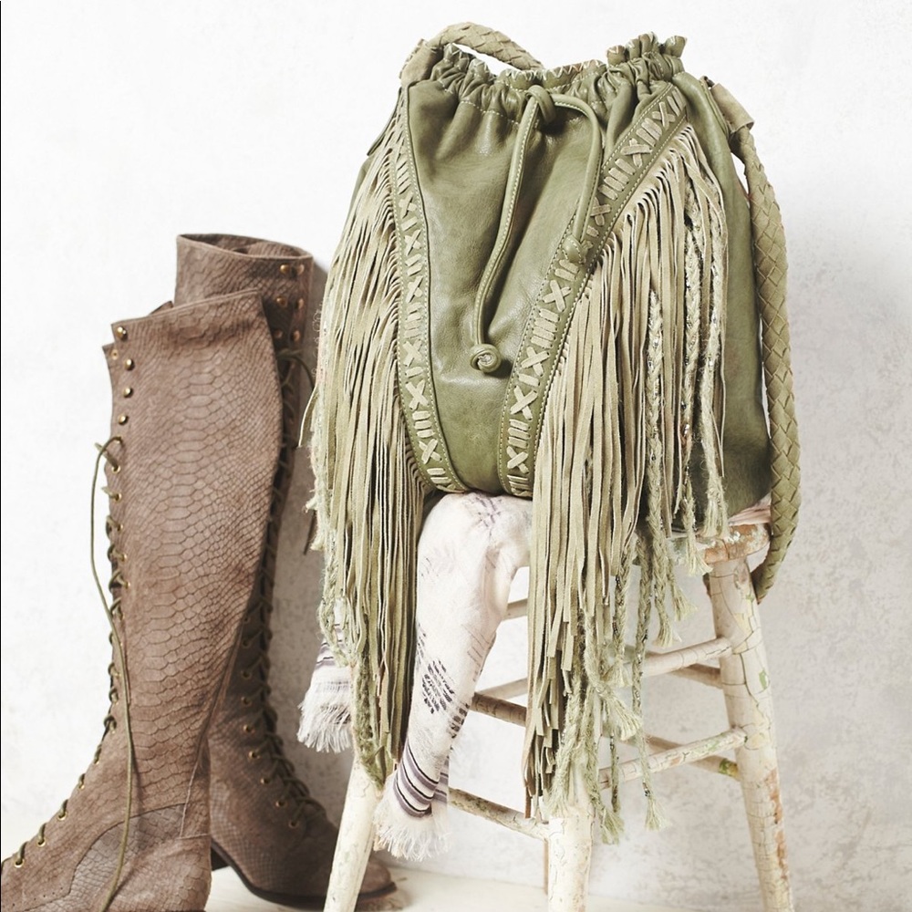 SOLD Free People Isadora Fringe bag purse